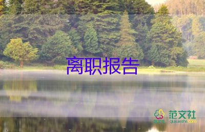 售后人員辭職報告8篇