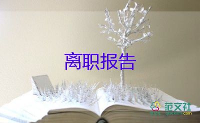 領(lǐng)導(dǎo)交辭職報(bào)告優(yōu)秀8篇